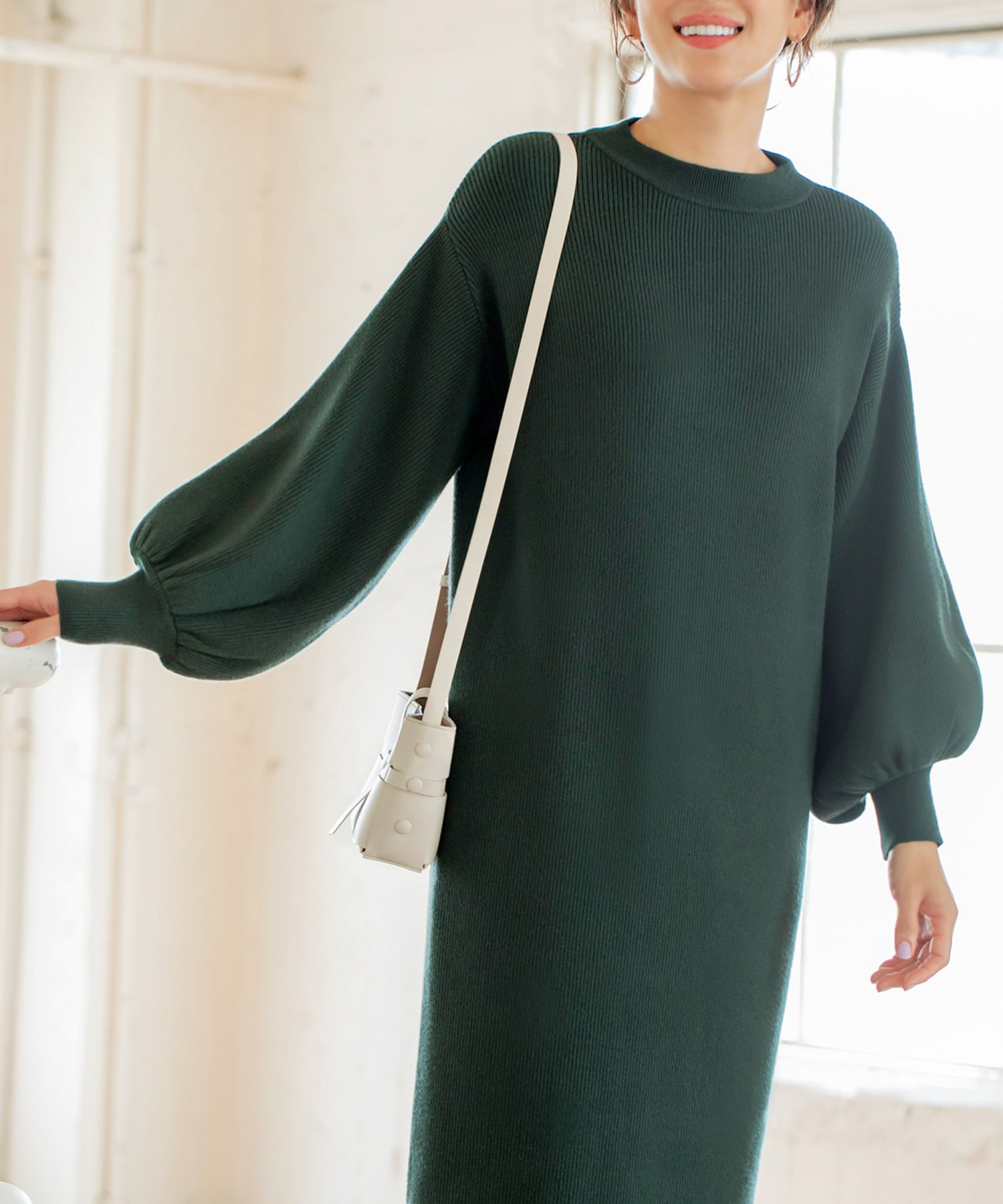 もちもちボリュームスリーブワンピース Style Deli スタイルデリ の通販 アイルミネ