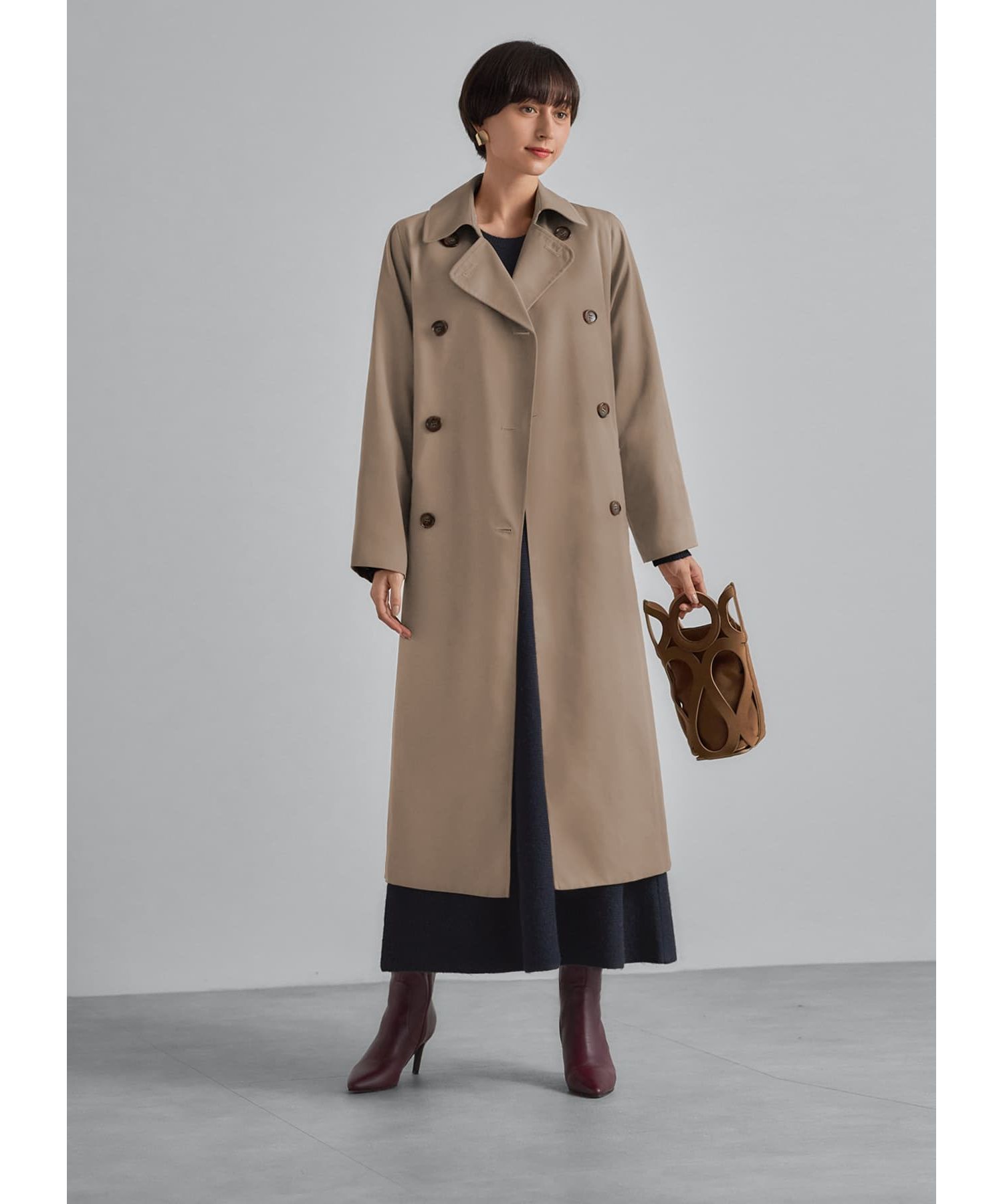 Made in JAPAN】スタイリッシュトレンチコート|STYLE DELI(スタイル  