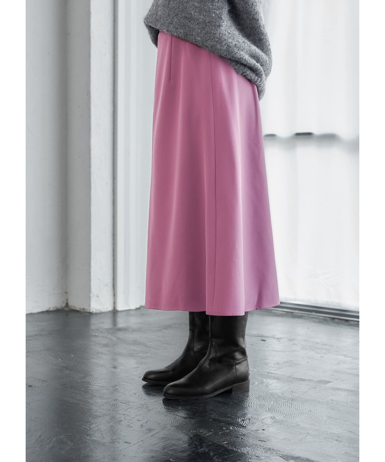 ジャージータッチAラインスカート|STYLE DELI(スタイルデリ)の通販