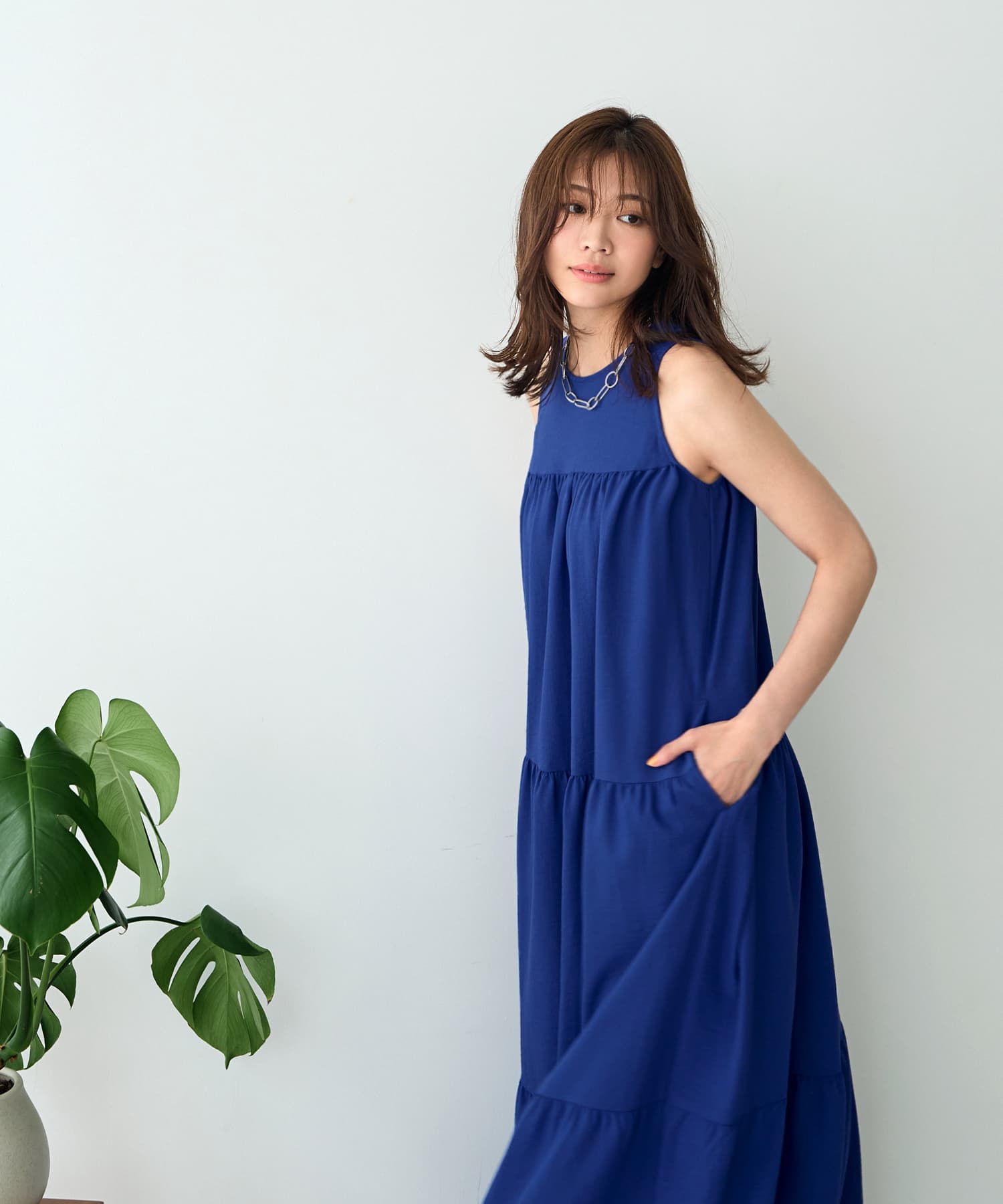シボ感アメスリティアードワンピース|STYLE DELI(スタイルデリ)の通販 