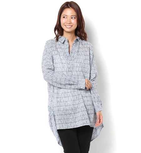 【ライチ/ライチ】 A.I.C ルーズシルエットシャツチュニック [送料無料]