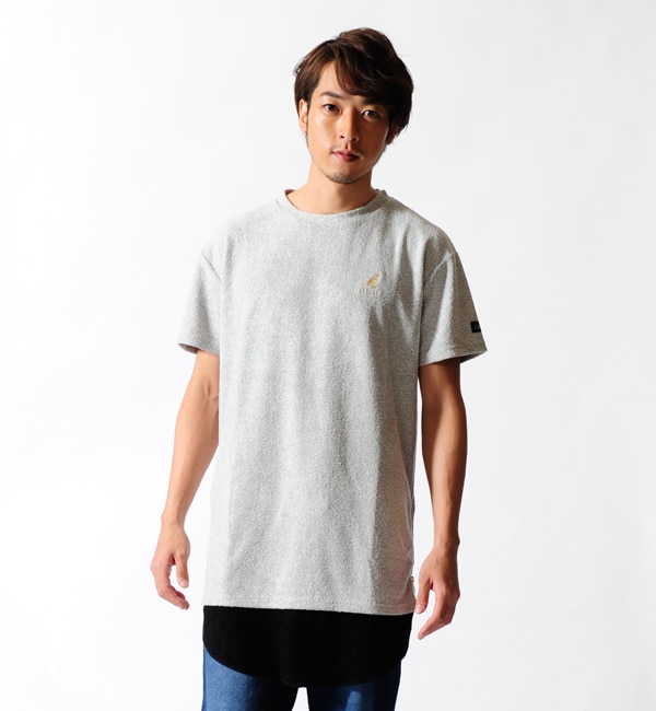 金糸刺繍ロング丈Tシャツ|KANGOL REWARD(カンゴール リワード)の通販 