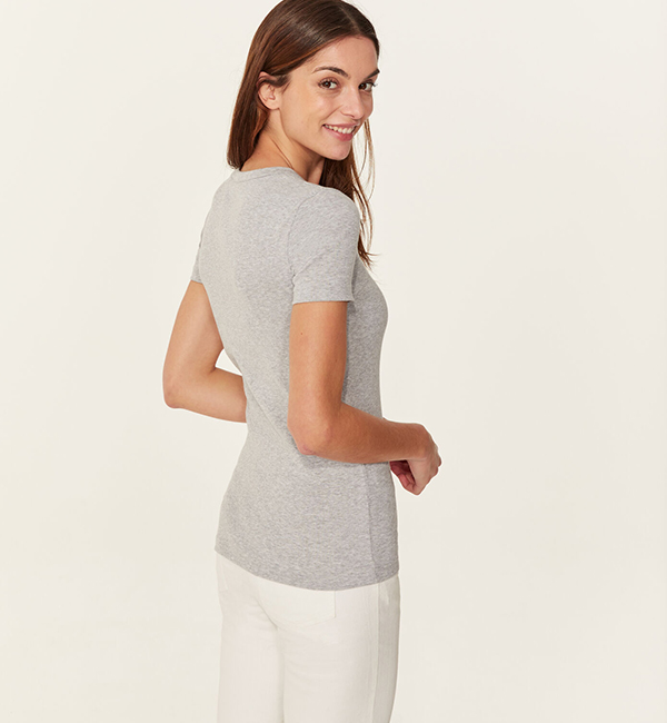 クルーネック半袖ｔシャツ N Petit Bateau プチバトー の通販 アイルミネ