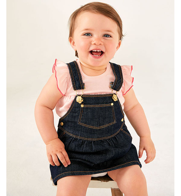 デニムジャンパースカート ベビー Petit Bateau プチバトー の通販 アイルミネ デニムジャンパースカート ベビー Petit Bateau プチバトー の通販 アイルミネ