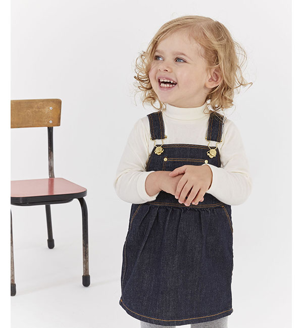 デニムジャンパースカート ベビー Petit Bateau プチバトー の通販 アイルミネ デニムジャンパースカート ベビー Petit Bateau プチバトー の通販 アイルミネ