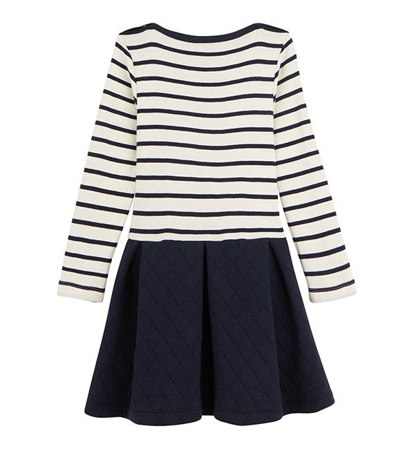 マリニエール長袖ワンピース キッズ Petit Bateau プチバトー の通販 アイルミネ