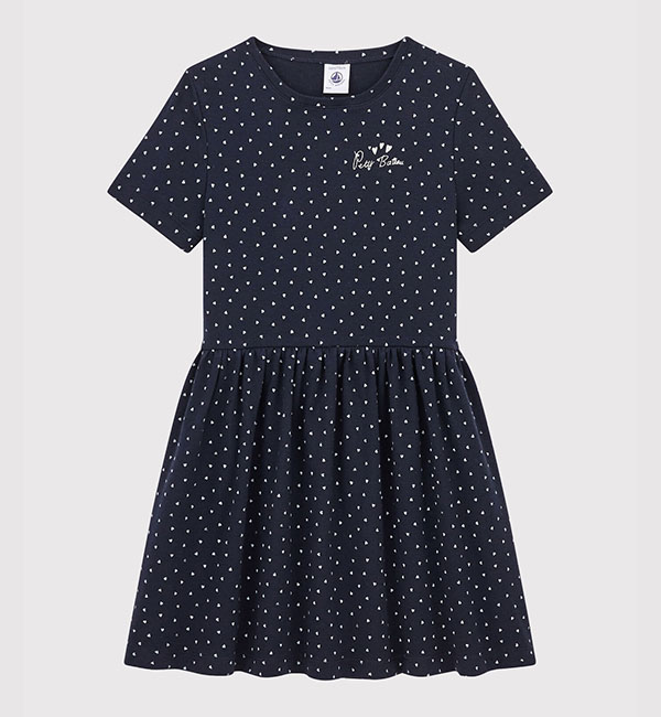 プリント半袖ワンピース ワンピース プチバトー Petit Bateau の通販 アイルミネ