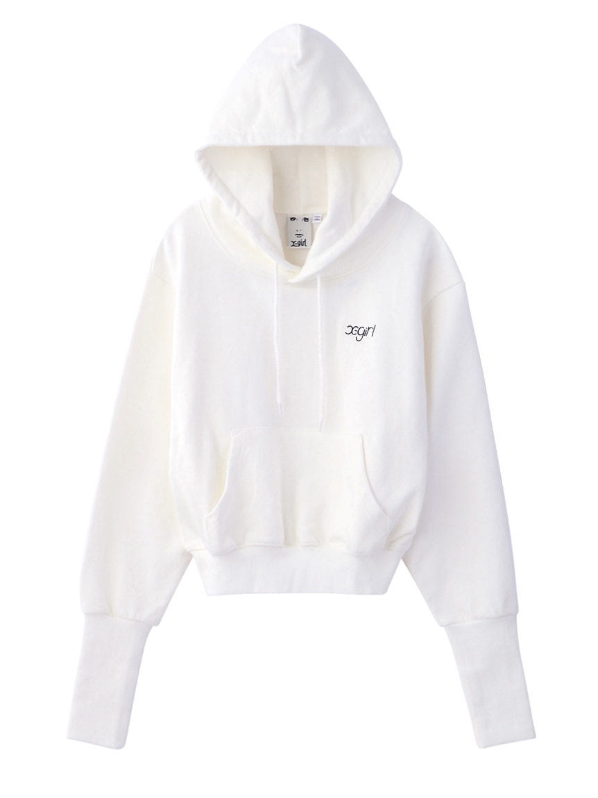 ladies white zip up hoodie