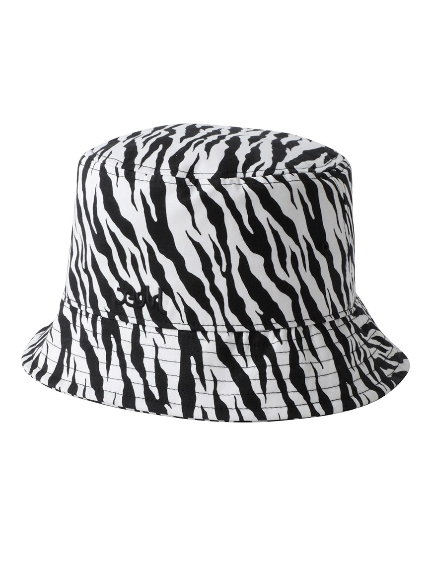 zebra bucket hat