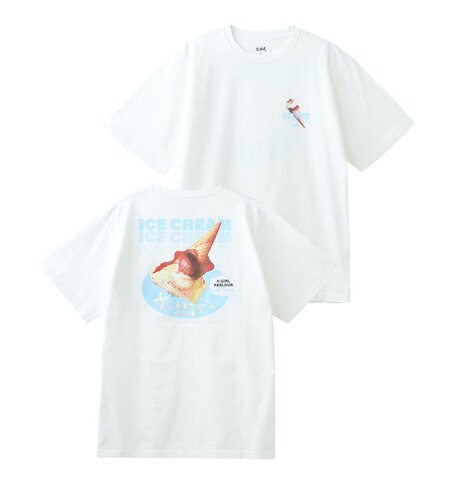 Dropped Ice Cream S S Tee X Girl エックスガール の通販 アイルミネ