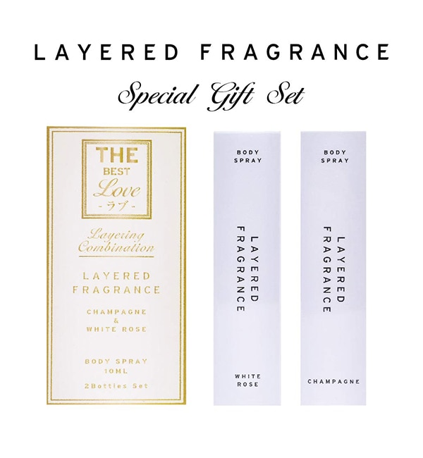 The Best Love Layering Combination ギフトセット Layered Fragrance レイヤードフレグランス の通販 アイルミネ
