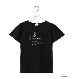【Disney/Minnie】ラッフルスリーブTシャツ