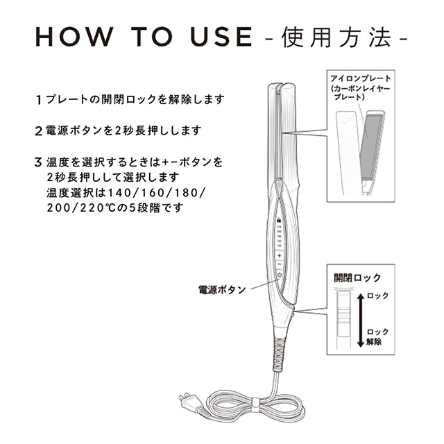 リファのストレートアイロンです。