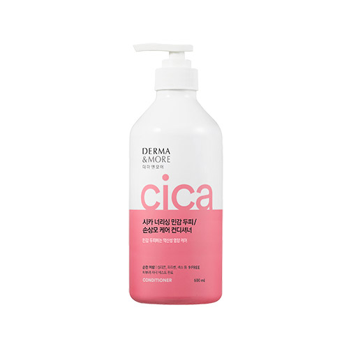 【カンコスレシピ/KANCOS RECIPE】 【DERMA＆MORE】 シカ 敏感な頭皮・ヘアダメージケア コンディショナー CICA (600ml)