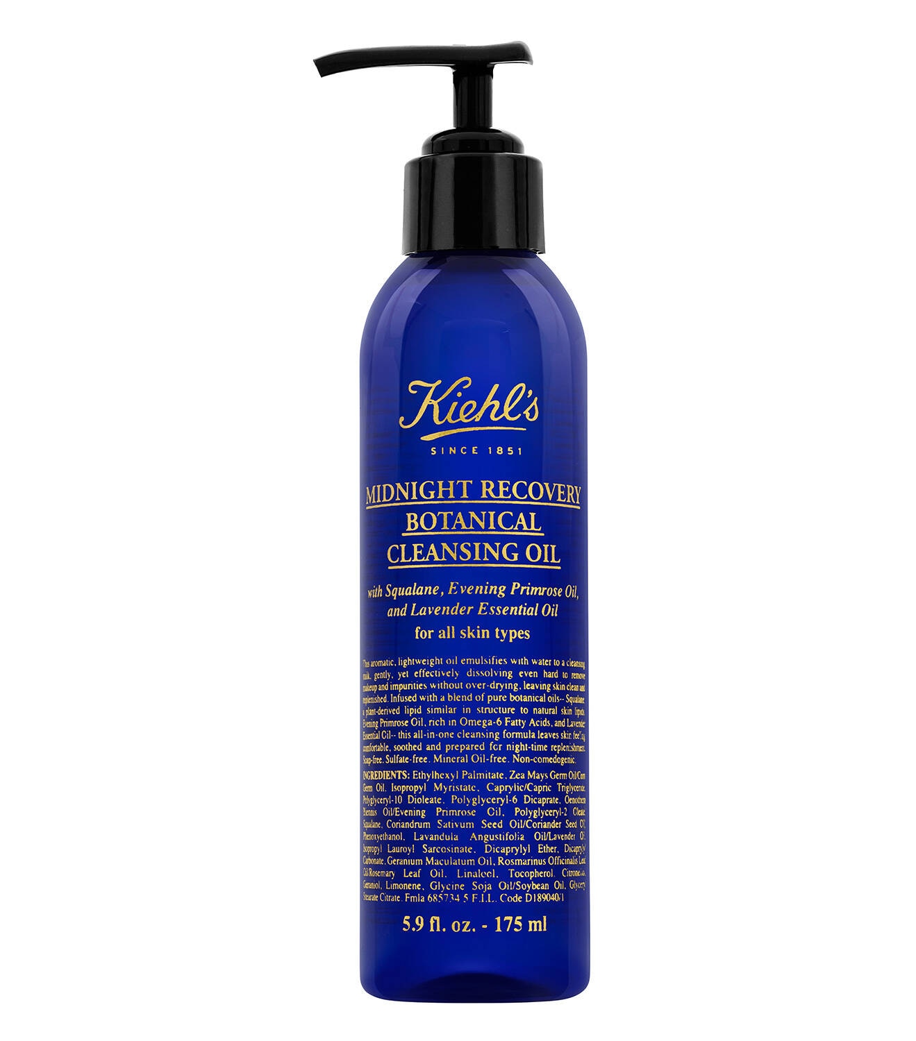 キールズ ミッドナイトボタニカル クレンジングオイル 175ml|KIEHL'S