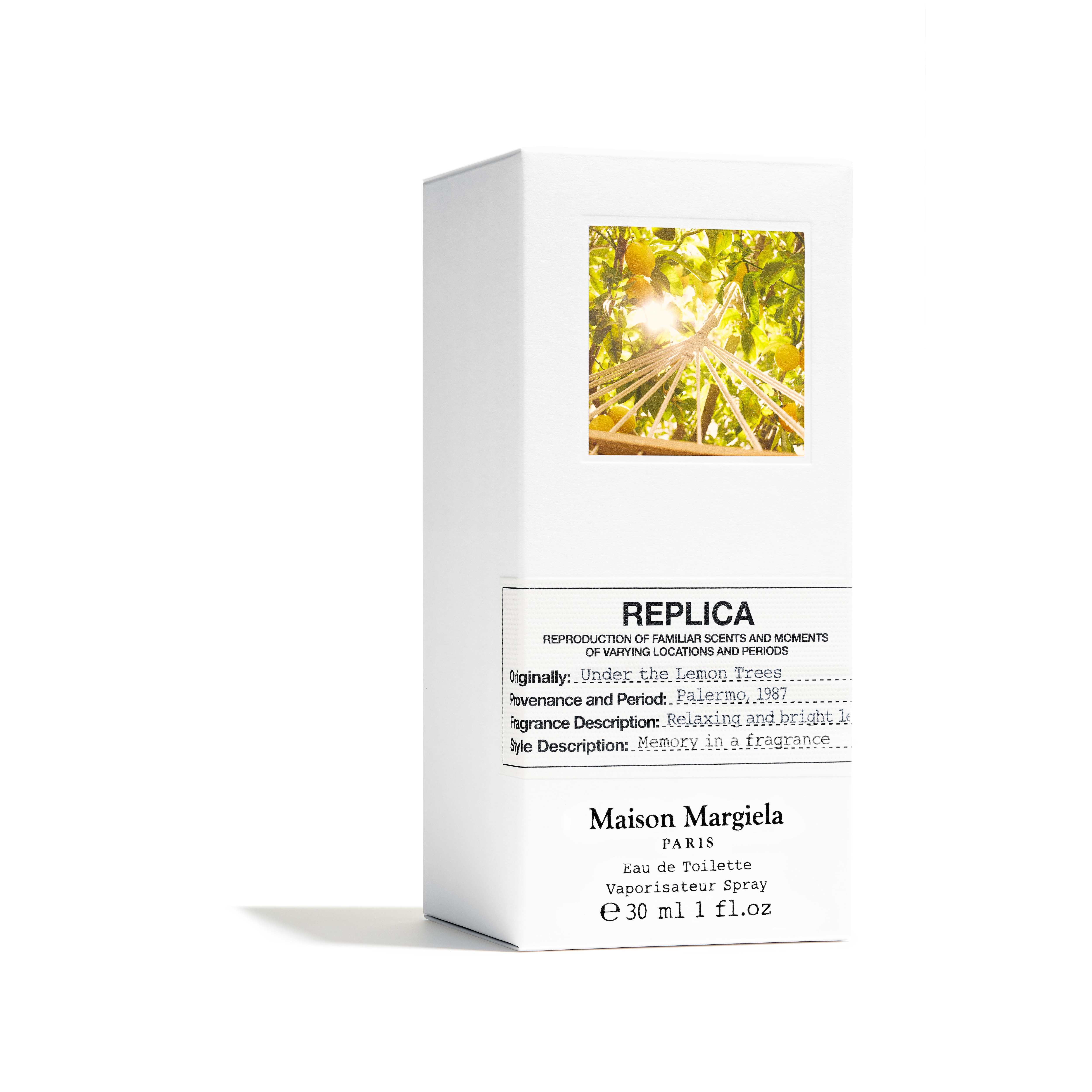 レプリカ オードトワレ アンダー ザ レモン ツリー 100ml 心安らぐ新鮮なレモンの香り|Maison Margiela'REPLICA 'Fragrances(メゾンマルジェラレプリカフレグランス)の通販｜アイルミネ