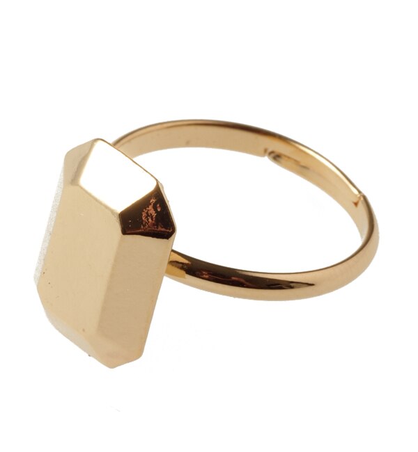 tFCN WGO IN^S M S[h(FAKE JEWEL RING OCTAGON M gold)