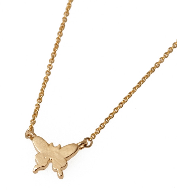 o^tC lbNX S[h(BUTTERFLY NECKLACE gold)