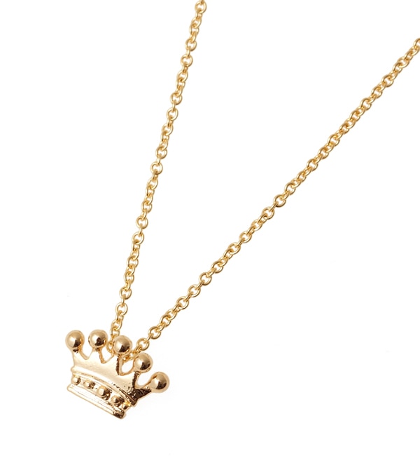 NE lbNX S[h(CROWN NECKLACE gold)