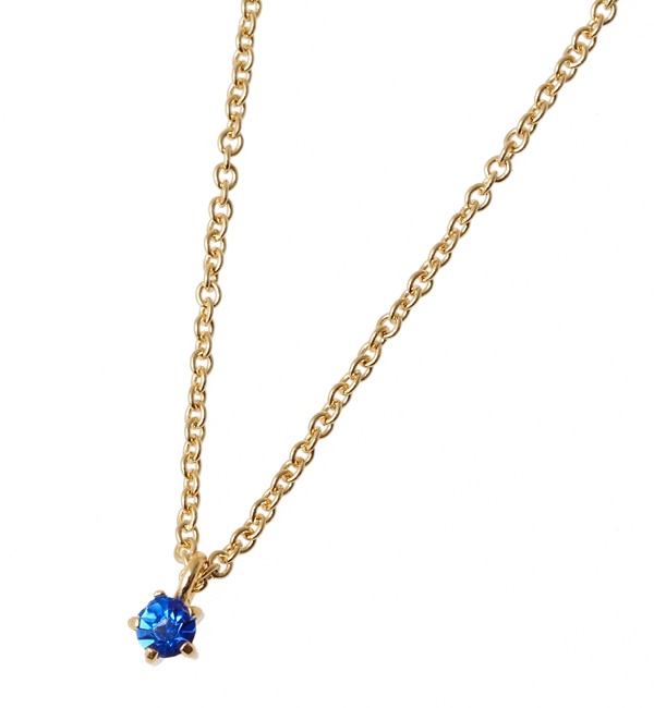 o[X XtXL[lbNX 9 Tt@CA(BIRTH SWAROVSKI NECKLACE 9 sapphire)