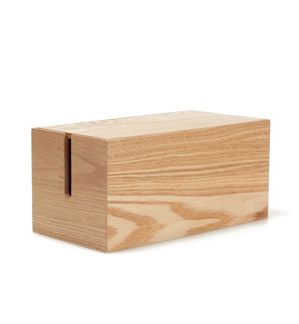 ＜アイルミネ＞【アーノット/arenot】 オルガン コードボックス ミニ ナチュラル ウッド(ORGAN CORD BOX mini natural wood)画像