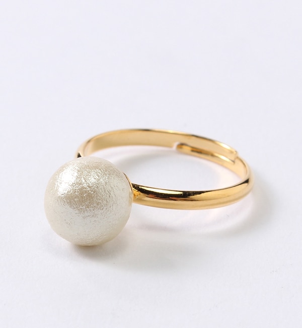 X[ p[ O(SMALL PEARL RING)