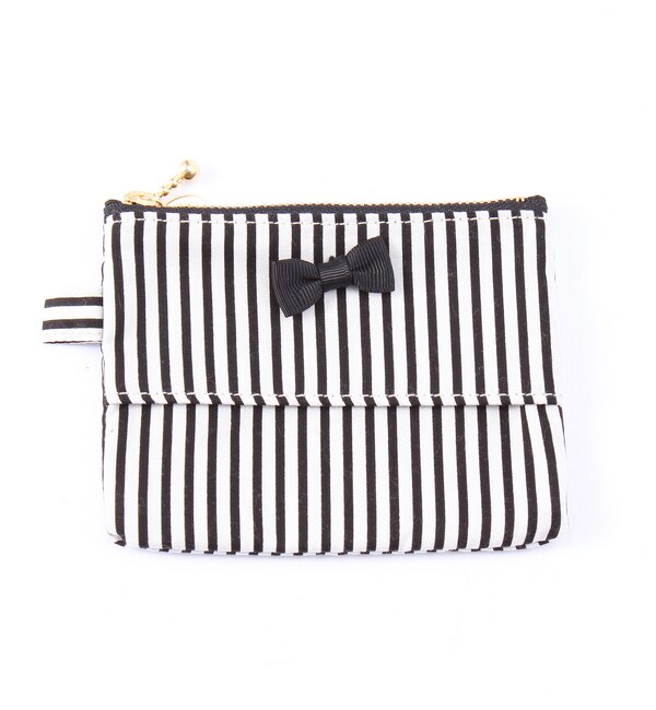 XgCv eBbV |[` ubN(STRIPE TISSUE POUCH black)