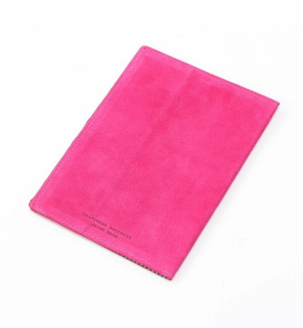 XG[h ubNJo[ sN(SUEDE BOOK COVER pink)