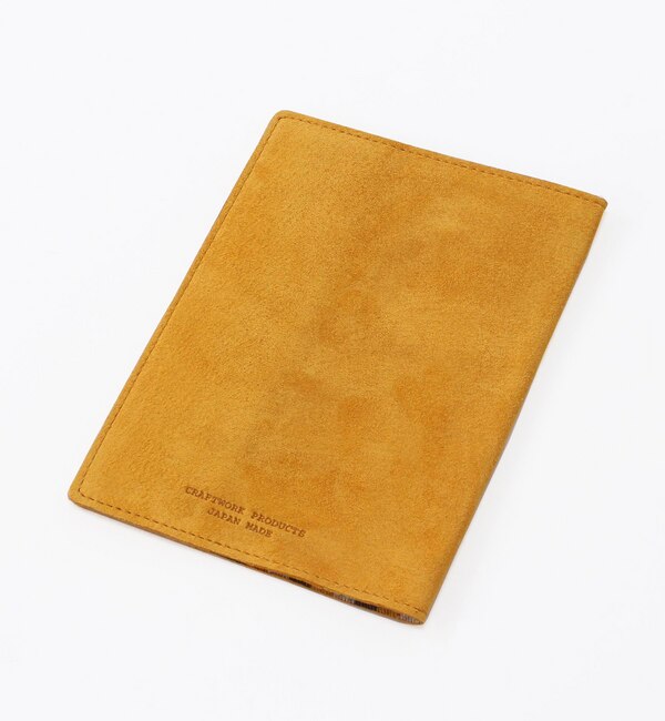 XG[h ubNJo[ CG[(SUEDE BOOK COVER yellow)