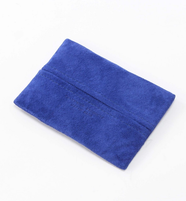 XG[h |PbgeBbVP[X u[(SUEDE POCKET TISSUE CASE blue)