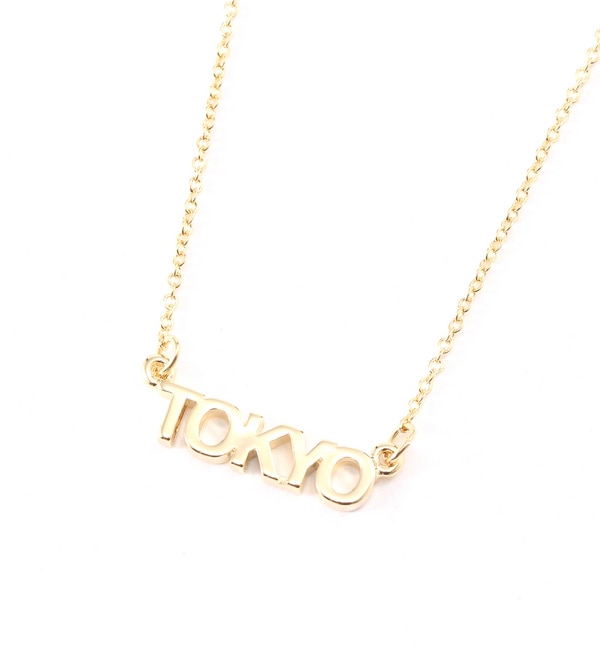 VeB lbNX g[L[ S[h(CITY NECKLACE tokyo gold)