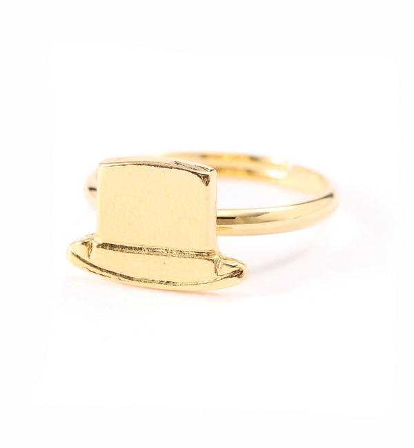 VNnbg O S S[h(SILK HAT RING S gold)