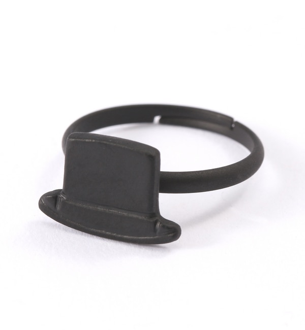 VNnbg O S }bgubN(SILK HAT RING S mat black)