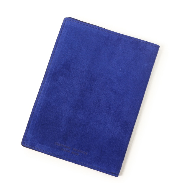 XG[h ubNJo[ u[(SUEDE BOOK COVER blue)