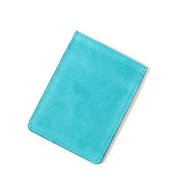 XG[h pXP[X ^[RCY(SUEDE PASS CASE turquoise)