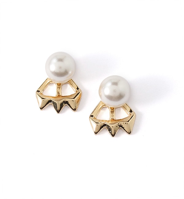 p[ Lb`sAX gCAO S[h(PEARL CATCH PIERCE triangle gold)