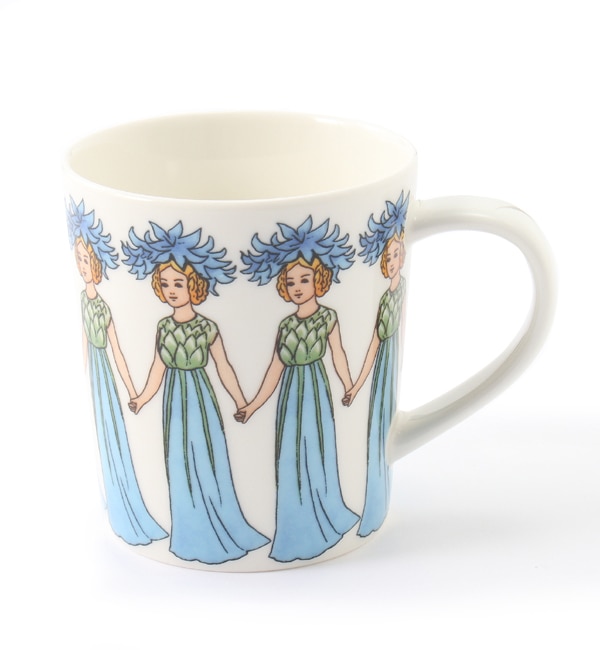 エルサベスコフ マグカップ ハンドル付 コーンフラワー(Elsa Beskow MUG WITH HANDLE  cornflower)|arenot(アーノット)の通販｜アイルミネ