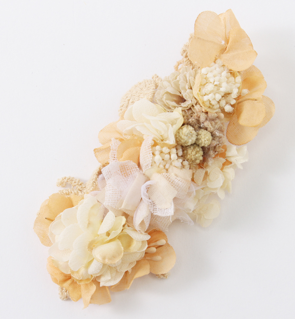 プリザと小さなお花のクリップ＊