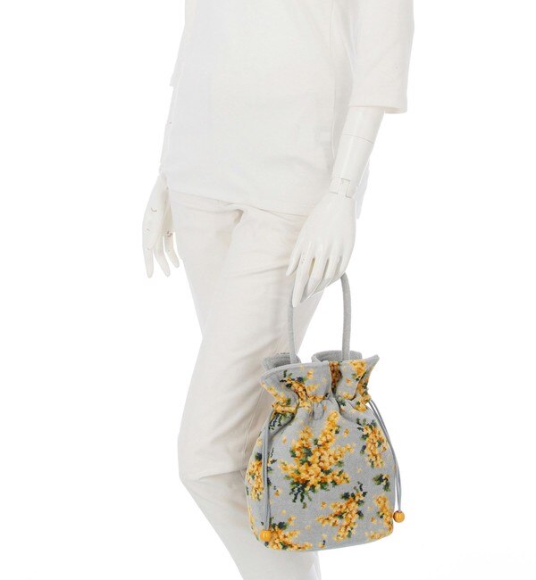 ミモザソラーレ 巾着バッグ MSO-231014|FEILER(フェイラー)の通販 
