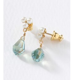 しずく パール ピアス