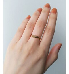 silver925 ニュアンス ミドルボリューム リング (ニッケルフリー)
