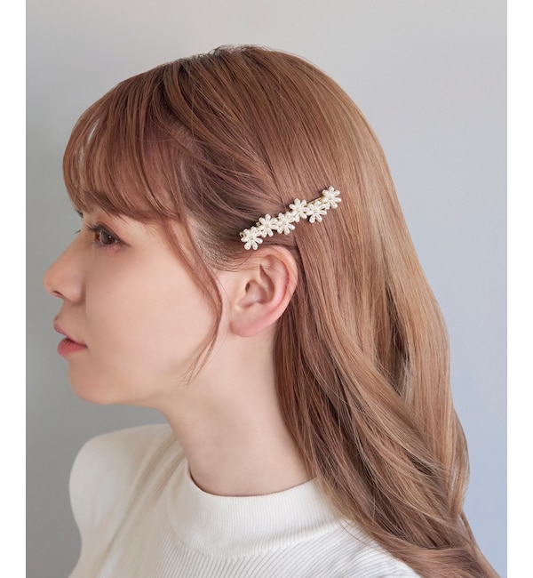 メンズファッションオススメ|【フィービィー/Phoebe】 【WEB限定】ガーデンパールヘアクリップ