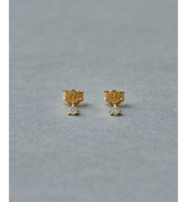 買い誠実 【21-2】【ete】ダイヤモンド ピアス 約0.1ct - アクセサリー