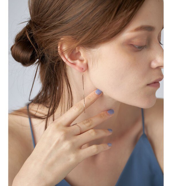 ベネチアンチェーン ピアス（872227-28-29） ｜ women