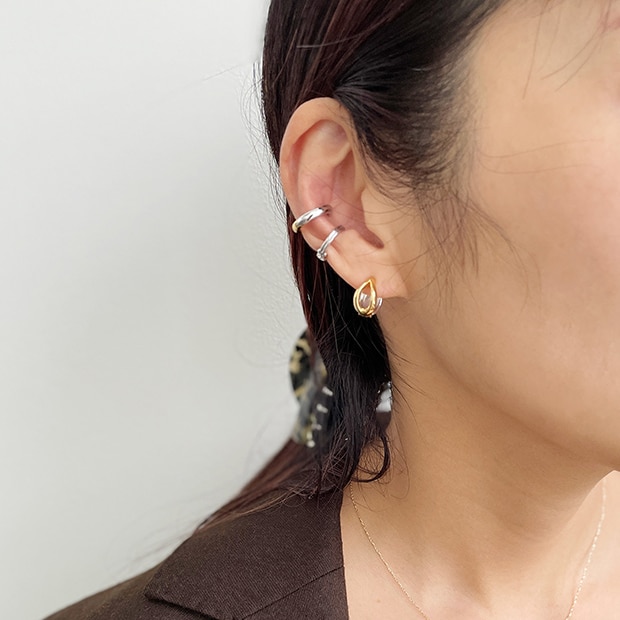 TEAR CLIP EARRING|STAR JEWELRY GIRL(スタージュエリーガール)の通販