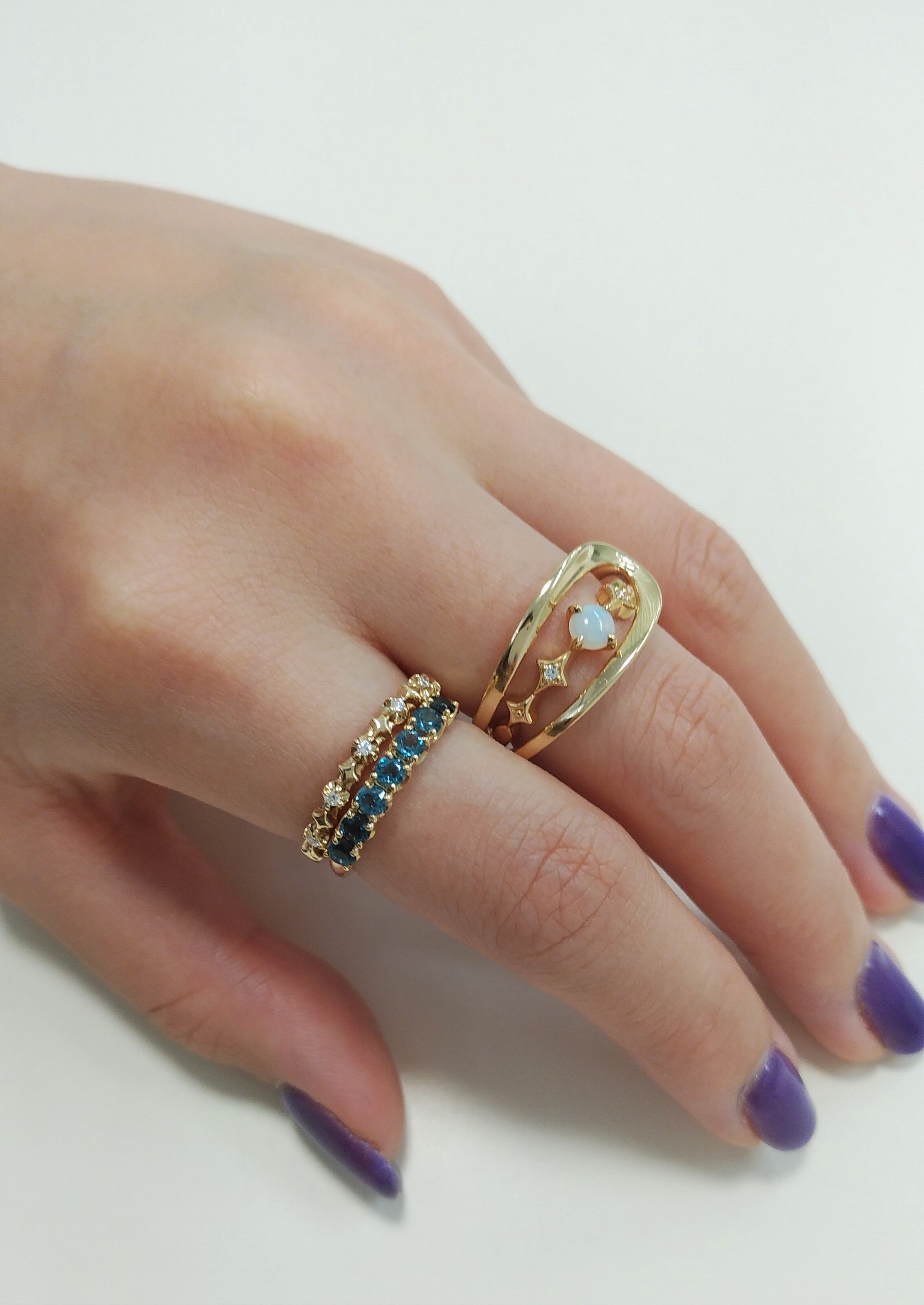 BLUE TOPAZ RING|STAR JEWELRY(スタージュエリー)の通販｜アイルミネ