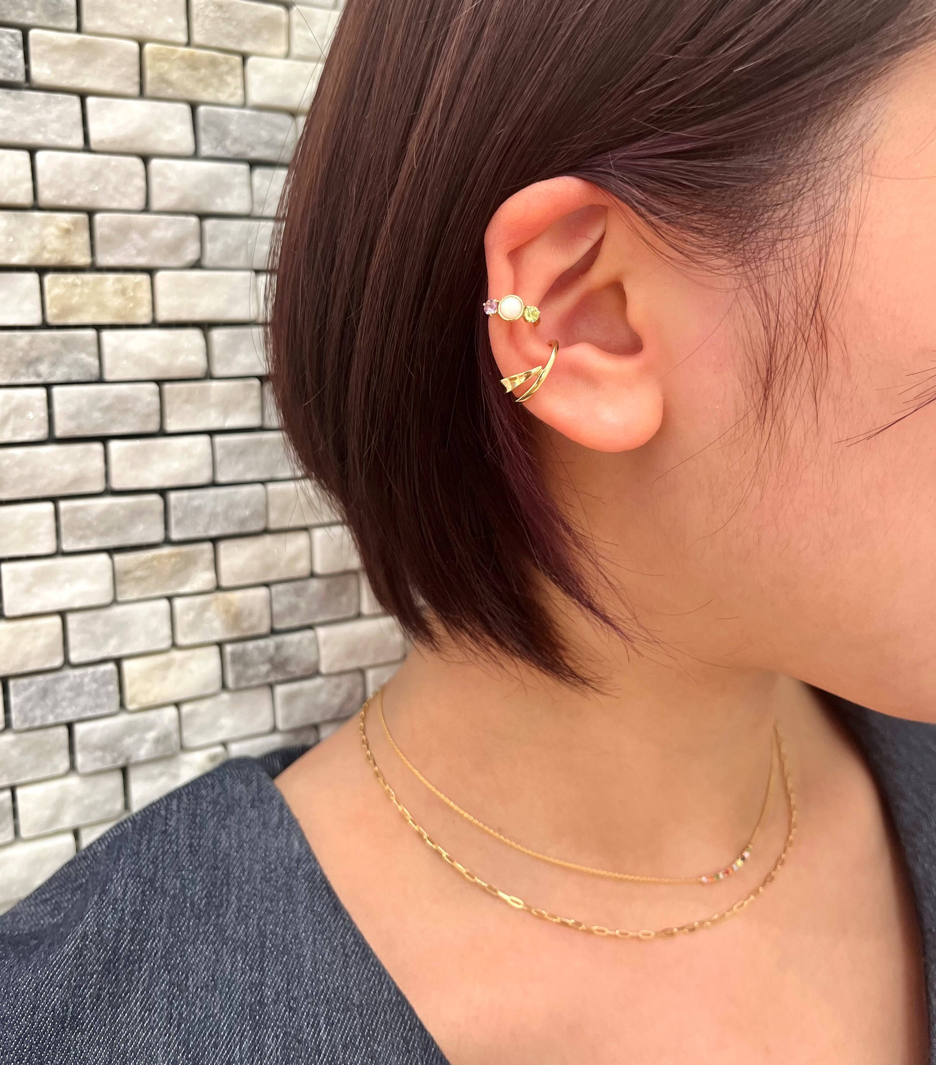 MULTI STONE EAR CUFF|STAR JEWELRY(スタージュエリー)の通販｜アイルミネ