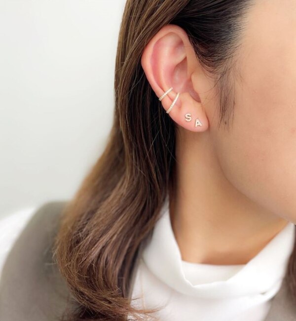 TINY STUDS INITIAL (A)|STAR JEWELRY(スタージュエリー)の通販 ...