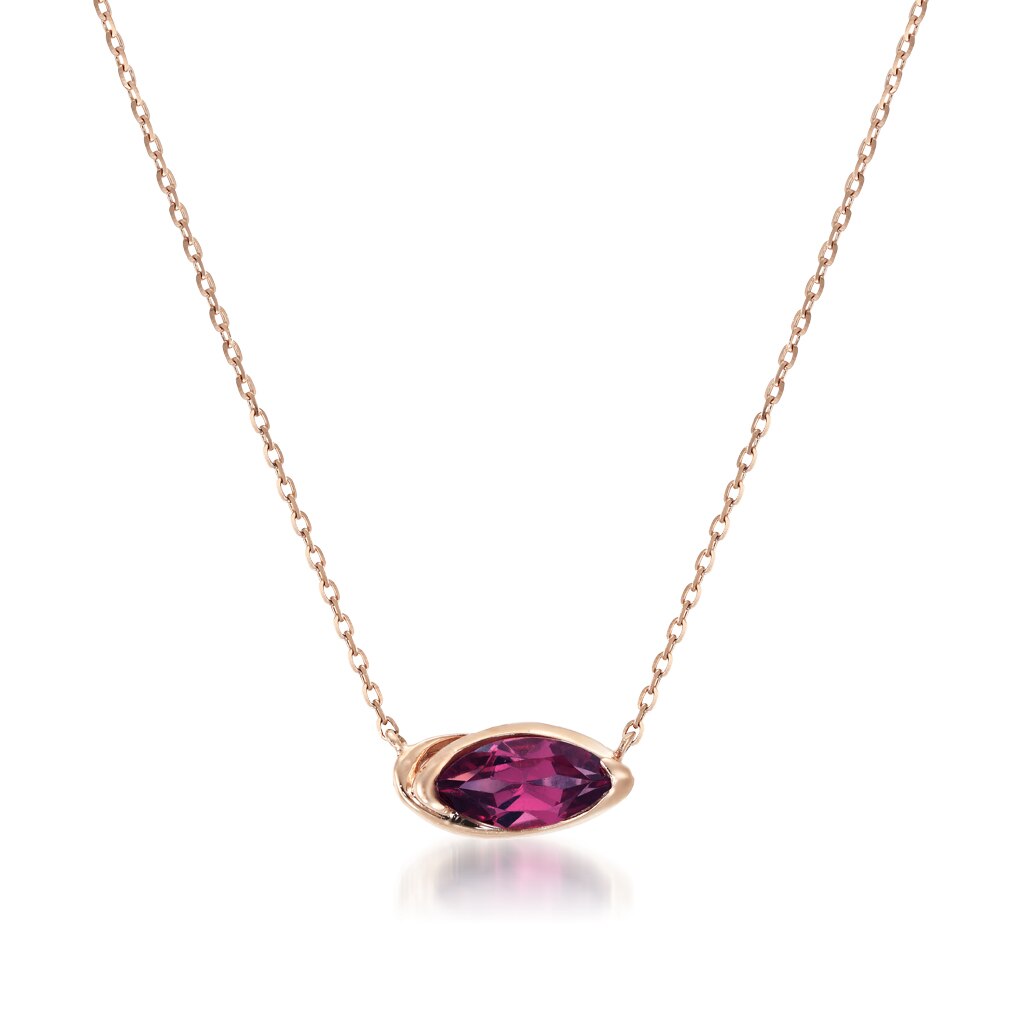 RHODOLITE GARNET NECKLACE|STAR JEWELRY(スタージュエリー)の通販