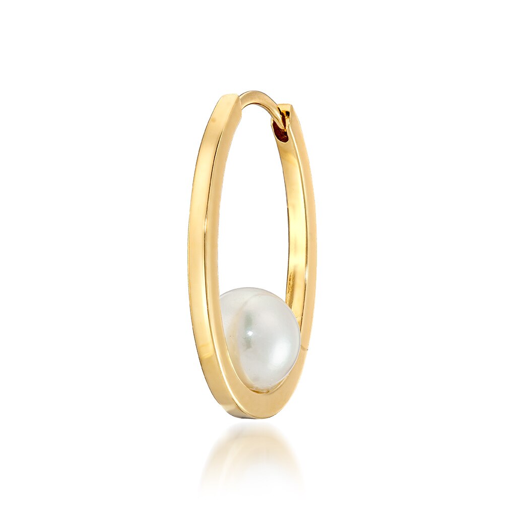 CLICK HOOP PEARL PIERCED EARRING(L/片耳用)|STAR JEWELRY(スタージュエリー)の通販｜アイルミネ